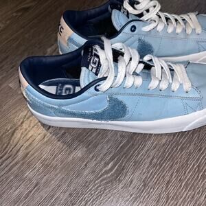 Nike SB Zoom Blazer Low Pro GT Premium "Light Denim" sneaker Men’s 9.5